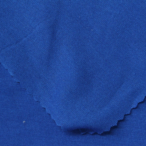 Polyester Stretch Jersey Knit Fabric, 195 gsm — Blue