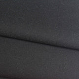 Viscose Nylon Stretch Ponte Knit Fabric, 425 gsm, 150 cm — Black — photo 2