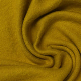 Brushed Acrylic Viscose Stretch Interlock Knit Fabric, 290 gsm, 170 cm — Khaki — photo 2