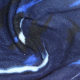 Dark Blue Bold-Camo Fleece, Polyester — photo 2