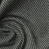 Dark Grey Geometric Interlock Knit, Polyester — photo 2