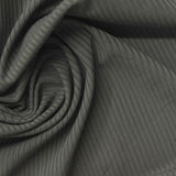 Polyester Stretch Rib Knit Fabric, 200 gsm, 160 cm — Green — photo 2