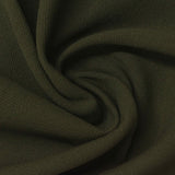 Polyester Stretch Linen-Look Fabric, 280 gsm, 165 cm — Green — photo 2
