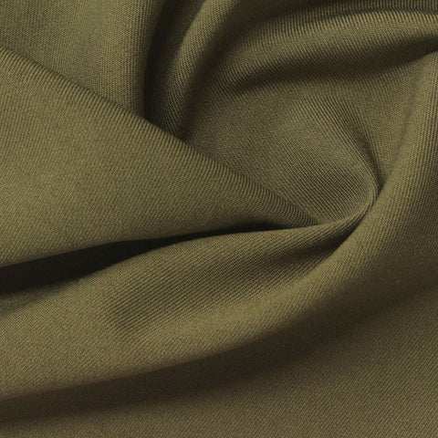 Khaki Twill, Poly-Viscose