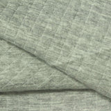 Light Grey Tone-on-Tone Grid Jacquard, Poly-Cotton — photo 2