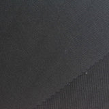 Polyester Cotton Stretch Rib Knit Fabric, 387 gsm, 130 cm — Black — photo 2