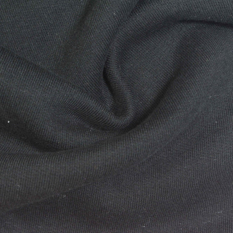 Brushed 100% Cotton French Terry Fabric, 535 gsm, 194 cm — Grey