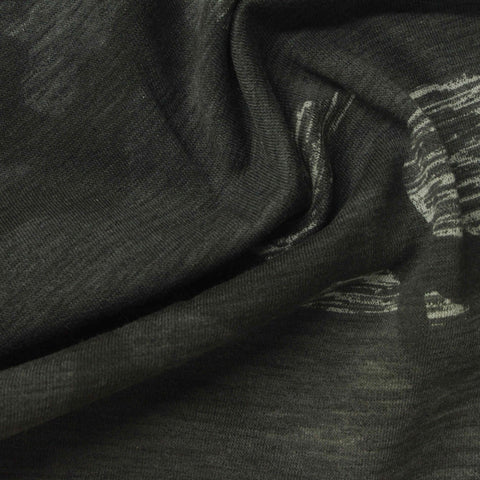 Light Grey Camo French Terry, Poly-Modal
