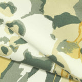 Camo Cotton Viscose Stretch Sateen Fabric, 258 gsm, 147 cm — Green — photo 2