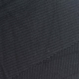 Dark Grey Pinstripe Rib Knit, Viscose — photo 2