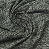 Light Grey Marl Jersey Knit, Polyester — photo 2