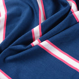 Blue Stripes Knit, Viscose — photo 2