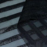 Striped 100% Polyester Knit Fabric, 120 gsm — Blue — photo 2
