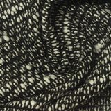 Black Marl Chunky Knit, Cotton-Poly — photo 2