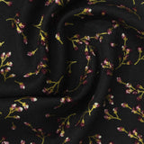 Gold Branches Ponte Knit, Viscose-Poly — photo 2