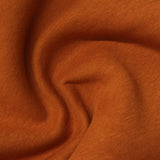 Brushed 100% Cotton French Terry Fabric, 300 gsm, 173 cm — Orange — photo 2