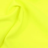 Polyester Viscose Stretch Woven Fabric, 237 gsm — Yellow — photo 2