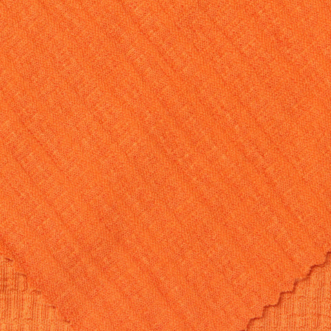 Jacquard Polyester Stretch Knit Fabric, 290 gsm, 160 cm — Orange, ref EF-247912