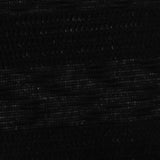 Cotton Polyester Chunky Knit Fabric, 200 gsm, 170 cm — Black — photo 2