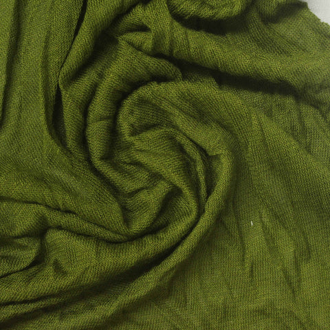 Green Marl Jersey Knit, Viscose, 100 gsm