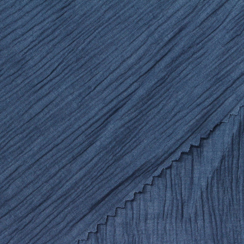 Viscose Nylon Woven Fabric, 125 gsm, 145 cm — Blue