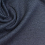 Dark Blue-Grey Marl Scuba Knit, Viscose — photo 2