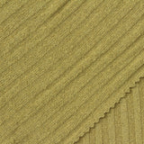 Viscose Polyester Rib Knit Fabric, 180 gsm — Khaki — photo 2