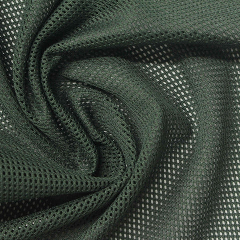 White Dots Warp Knit, Polyester, 115 gsm