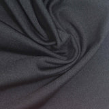 Brushed Polyester Stretch Milk Silk Knit Fabric, 166 gsm, 170 cm — Grey — photo 2