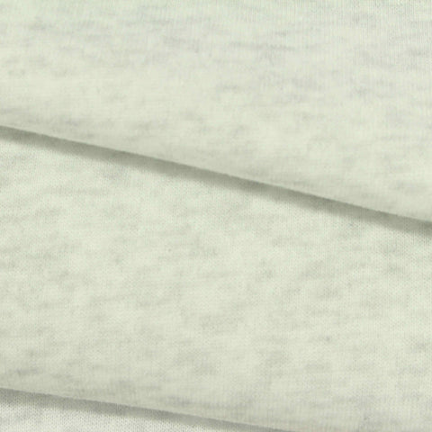 Light Grey Marl Jersey Knit, Polyester, 231 gsm