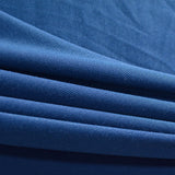Polyester Stretch Chunky Knit Fabric, 194 gsm, 147 cm — Navy — photo 2