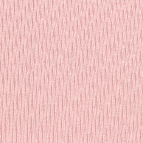 Light Pink Ribbed Rib Knit