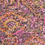 Pink Abstract Jersey Knit, Poly-Cotton — photo 2