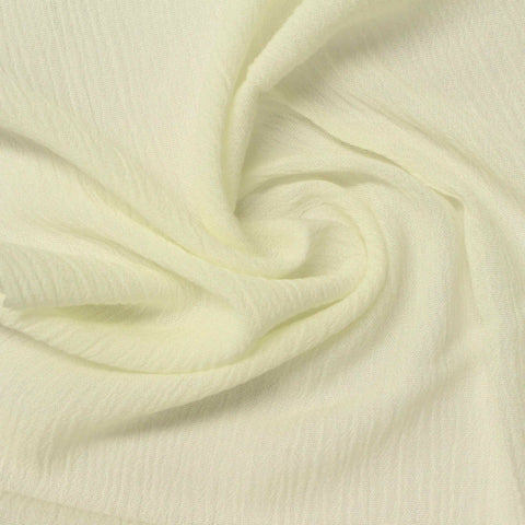 100% Viscose Crepe Fabric, 135 gsm, 135 cm — Beige