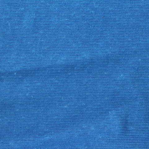Blue Marl Jersey Knit, Cotton, 152 gsm
