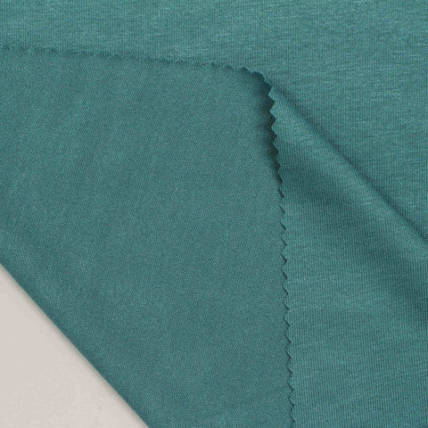 Viscose Stretch Jersey Knit Fabric, 170 gsm, 185 cm — Green