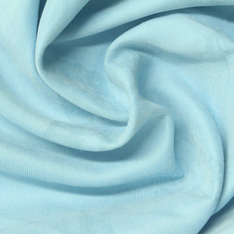 Light Blue Tone-on-Tone Floral Jacquard, Polyester