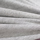 Light Grey Marl French Terry, Polyester — photo 2