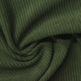 100% Polyester Corduroy Fabric, 275 gsm, 157 cm — Green — photo 2