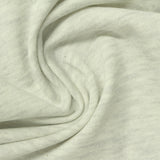 Light Grey Marl French Terry, Poly-Cotton — photo 2