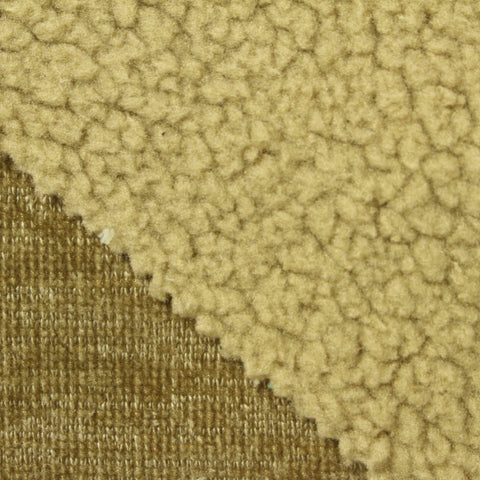 Brown Marl Knit, Polyester, 490 gsm