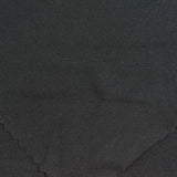 Viscose Stretch Rib Knit Fabric, 170 gsm, 180 cm — Black — photo 2