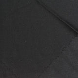 100% Acetate Interlock Knit Fabric, 160 gsm, 160 cm — Black — photo 2