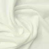 Washed Modal Polyester Jersey Knit Fabric, 160 gsm, 165 cm — White — photo 2
