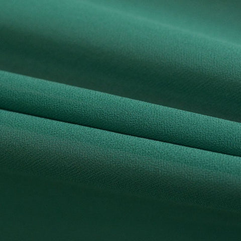 100% Polyester Chiffon Fabric, 85 gsm, 150 cm — Green