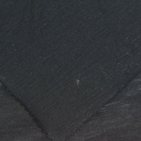 Dark Grey Marl Jersey Knit, Cotton-Poly, 145 gsm, 148 cm