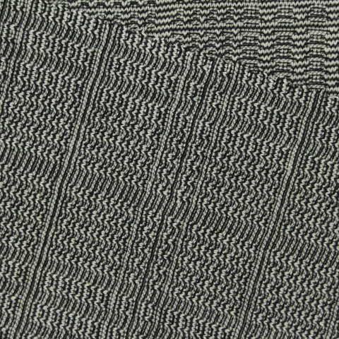 Black Marl Jacquard, Poly-Viscose, 220 gsm
