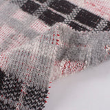 Black Plaid Jacquard, Poly-Acrylic — photo 2
