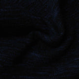 Cotton Interlock Knit Fabric, 420 gsm, 160 cm — Black — photo 2