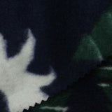 Dark Green Camo Fleece, Polyester — photo 2